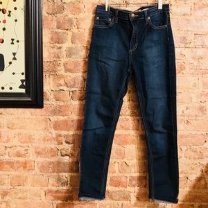 Free People skinny high rise jeans sz 27